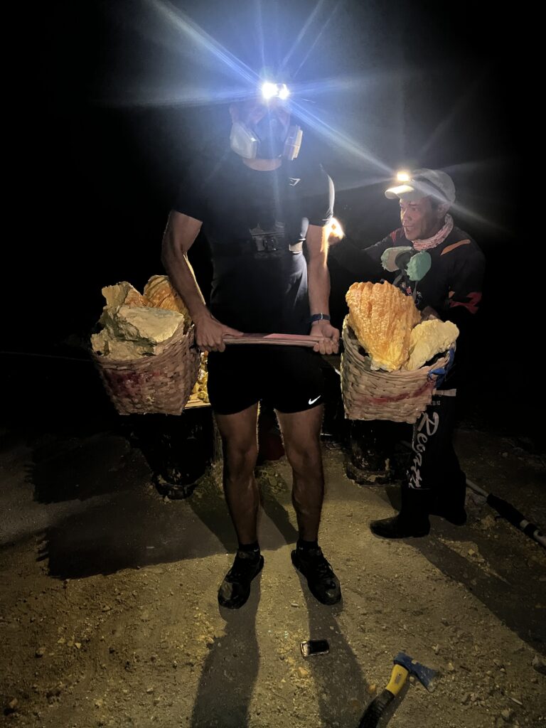 Zwavelmannen Mount Ijen

